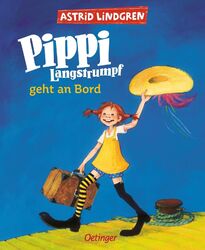 Pippi Langstrumpf geht an Bord (farbig) Astrid Lindgren