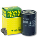 Orginal Mann Filter W719/30 Ölfilter Mit Schraube passt für VW Seat Audi Skoda 