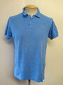 Original Vintage Lacoste Herren blau Poloshirt Gr. S 36-38" Euro 46-48