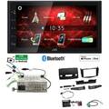 JVC Digital Autoradio DAB+ Bluetooth für Mercedes Benz C-Klasse 2007-2011 Tasten