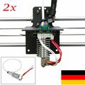 2x V5 J head Hot End 0,4mm/1,75mm Modul für Anycubic I3 Mega 3D Extruder Drucker