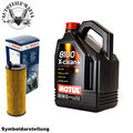 Motul Öl 5W30 X-Clean + mit Ölfilter 5 Liter für AUDI DODGE MITSUBISHI SEAT SKOD