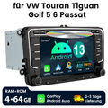 Android 13 64GB Autoradio Navi Für VW Passat CC Golf 5/6 Tiguan Jetta Skoda SEAT