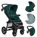 LIONELO® Kinderwagen Buggy bis 22 kg mit Liegefunktion zusammenklappbar Fußdecke