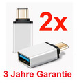 USB C auf USB A Adapter OTG USB Stick OTG Adapter Smartphone für Samsung Macbook