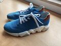 Zahira Damen Laufschuhe, Freizeitschuhe, Sneaker aus echtem Leder, Gr.38, blau