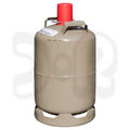 NEUE 11 kg Propan Gasflasche grau, leer, MADE IN GERMANY, Camping Heizen Grill