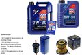 INSPEKTIONSKIT FILTER LIQUI MOLY ÖL 6L 0W-30 für Mazda 3 BK 2.3 MPS Turbo