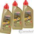 3x 1L CASTROL POWER 1 RACING 4T 10W-40 MOTORRAD ÖL 58877 JASO MA 2