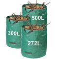 1/4x 272/500 LITER GARTENSACK LAUBSACK RASENSACK GARTENABFALLSACK GARTENTASCHE