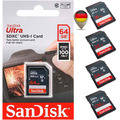 Sandisk Ultra SD Speicherkarte 16GB 32GB 64GB 128GB SD Karte Memory Card Full HD