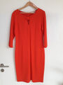 Betty Barclay Kleid Etuikleid Sweatkleid mit Ärmel Gr. 40 rot NEU 