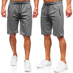 Shorts Kurzhose Sporthose Bermudas Kurze Jogging Fitness Herren Mix BOLF Motiv