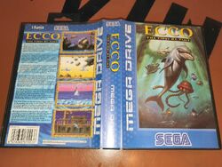 ## Ecco The Dolphin 2: The Tides of Time - SEGA Mega Drive / MD Spiel - CIB ##