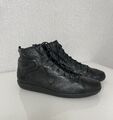 ECCO soft 2.0 Sneaker schwarz High-Top Sneaker aus Leder Gr 42