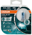 2x H4 OSRAM Cool Blue INTENSE NextGeneration 5000K 12V Version 2024 HALOGEN LAMP