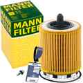 MANN FILTER ÖLWECHSELSET passend für OPEL ASTRA G+J INSIGNIA A ZAFIRA A+B