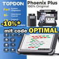 2024 TOPDON Phoenix Plus Profi KFZ OBD2 Diagnosegerät 41+Funktion ECU-Kodierung 