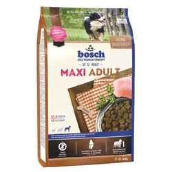 bosch 1+ Maxi ADULT, Hundetrockenfutter zur GROßER Rassen, Pack 3 kg