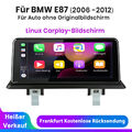 Für BMW 1er E81 E82 E87 E88 2006-12 10.25"Linux Carplay Autoradio Idrive GPS USB