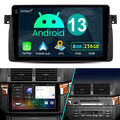 Für BMW E46 M3 8Kern 8GB+256GB Android 13.0 Autoradio 9" GPS Navi CarPlay WIFI