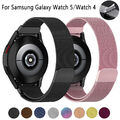 Für Samsung Galaxy Watch 5 40/44mm 5 Pro 45mm 4 Classic Milanese Magnet Armband