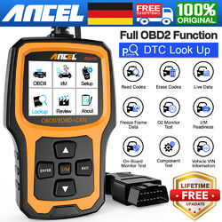 2024 ANCEL AD410 Profi KFZ OBD2 Diagnosegerät Auto Scanner Fehler Auslesegerät