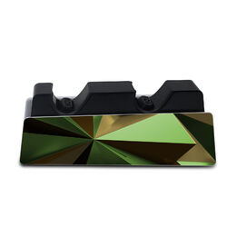 Schutzfolie Ladestation Aufkleber Gaming Design Folie Polygon Camouflage R142-02