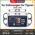 Android 13 Carplay Autoradio GPS Navi WiFi RDS Für VW Tiguan 2007 2008 2009-2016