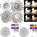 5W LED Einbauspots 230V - STUFEN DIMMBAR per Lichtschalter - IP44 Deckenstrahler