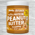 Body Attack Peanut Butter 1000g Erdnussbutter Vegan Glutenfrei