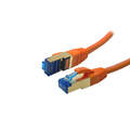 ProfiPatch Patchkabel Cat.7 Rohkabel RJ45 PiMF Netzwerk DSL LAN TV orange 10m