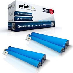 2x Premium Thermotransferrollen für Philips PFA351 Farbfilm - Easy Print Serie