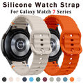 Silikon Armband Quick Fit Für Samsung Galaxy Watch 4 5 6 7 FE 40mm 44mm Classic