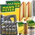 MANN INSPEKTIONSPAKET+8L MANNOL 507 5W-30 MOTORÖL passend für AUDI Q7 4LB 4.2TDI