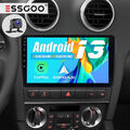 Android 13 9" Autoradio Carplay Für Audi A3 8P 03-12 GPS Navi WIFI BT Kam+ 2+32G