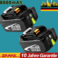 2X 8.0Ah Ersatz Original Akku Für Makita BL1860 18V LXT Li-ion BL1850 BL1830 LED