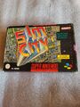 Super Nintendo Spiel : Sim City - Modul Anleitung OVP SNES PAL 