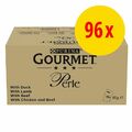 Purina Gourmet Perle Katzenfutter Nassfutter 96x85g 4 Sorten Fisch Fleisch Mix