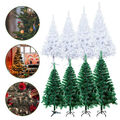 Weihnachtsbaum PVC Tannenbaum Weiß Grün künstlicher Christbaum Außen 120-210cm