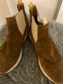 GABOR Stiefelette Boots Wildleder Braun Gr. 38