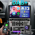 DAB+ 2+64GB Android 13 Autoradio Carplay GPS Navi KAM Für Peugeot 407 2004-2011