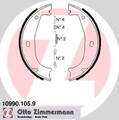 ZIMMERMANN HANDBREMSBACKEN-SATZ passend für ALPINA RLE BMW 3 Z1 Z3 | 10990.105.9