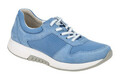 Gabor Schuhe ROLLINGSOFT blau Damenschuhe bequeme Schnür-Halbschuhe 46.946.16