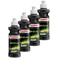 4x SONAX PROFILINE NP 03-06 Glanz Finishpolitur Silikonfreie NanoPolish 250 ml