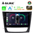 Für Mercedes Benz E-Klasse W211 C219 2+64G Android 14 Autoradio GPS Navi Carplay