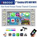 Für Ford Focus Transit MK7 C S-Max Android 13 Autoradio Carplay 2+64G GPS BT RDS