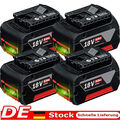  4x 7Ah Akku für Bosch 18V Professional GBA GSR GSB BAT618 BAT609 BAT62 5.0Ah