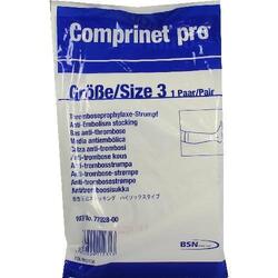 COMPRINET pro Strumpf knielang Gr.3 weiß 2 St