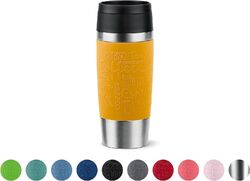 Emsa Travel Mug Classic Isolierbecher 0,36l Edelstahl 4h heiß 8h kalt 100% dicht